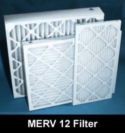 16x25x4 MERV12 A/C Furnace Air Filters by Nordic Pure (Box of 6