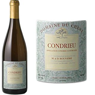AOC Condrieu  Millésime 2010   Vin blanc   Vendu à lunité   75cl