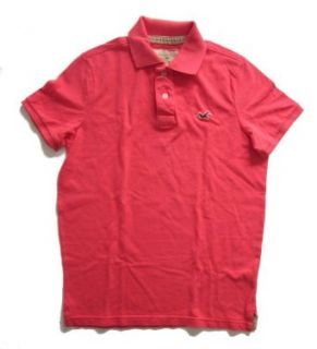 Hollister Pacific Polo Shirt, Coral Shirt, Size Large