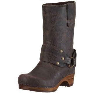 Sanita Mohawk Wooden Clog Boots (Art 452203)
