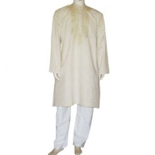 Anniversary Gifts for Him Men Cotton Embroidered Kurta
