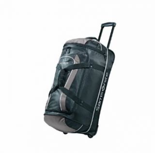 Luggage Andante Wheeled Duffel, Black/Grey, 28 Inch Clothing
