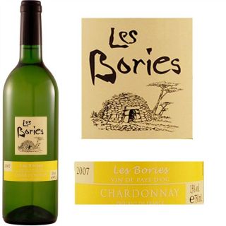 2007   Achat / Vente VIN BLANC Les Bories Chardonnay 2007  