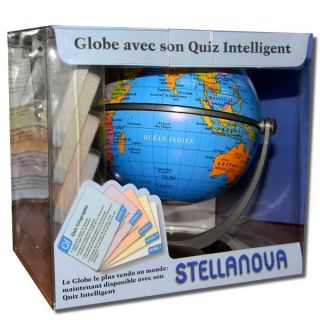 Globe 10 cm Monde politique avec son Quiz   Achat / Vente GLOBE