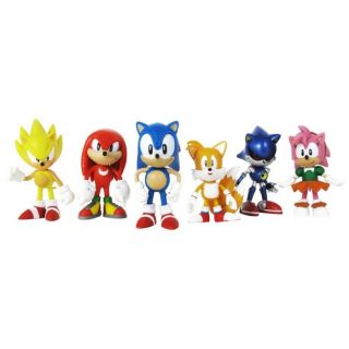 Pack de 6 figurines Sonic   Achat / Vente FIGURINE Pack de 6 figurines