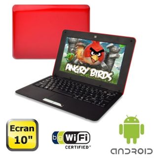 Dust Notebook Android 10 Rouge et noir   Achat / Vente DISQUE DUR