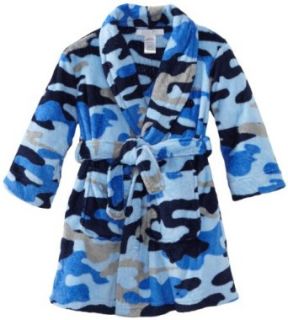 Komar Kids Boys 8 20 Camo Sleepwear Robe, Blue, 4/5