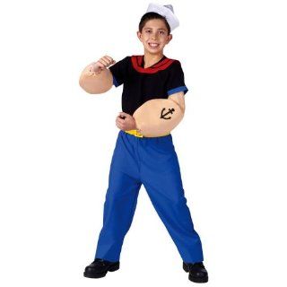 Popeye the Sailor Man Kids Costume Clothing