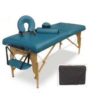 OneTouch Elite Series Portable Massage Table 30 Wide Teal