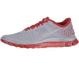 Nike Free 4.0 V2   Gym Red / Reflect Silver Stealth, 9.5 D US Shoes