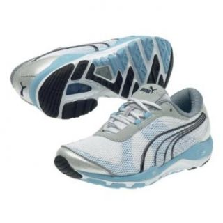 Complete Eutopia Running Shoe, Color:White/Light Blue, 11 B: Shoes