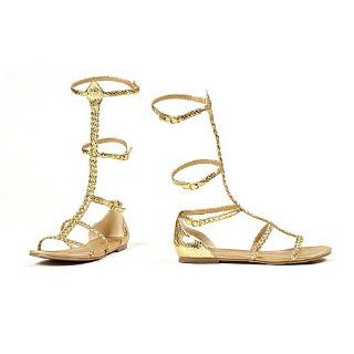 Womens Greek Goddess Sandals (Size:Medium): Clothing