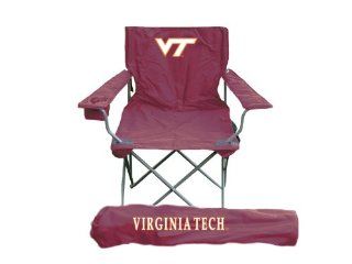 NCAA Virginia Tech Hokies Folding Chair With Bag: Sports