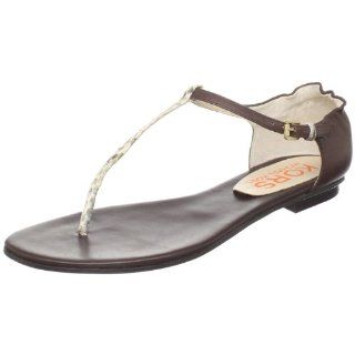 KORS Michael Kors Womens Zaire T Strap Sandal Shoes