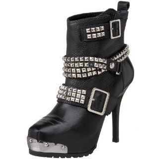 Carvela Womens Skint Platform Ankle Boot,Black,36 EU/6 B(M)US Shoes