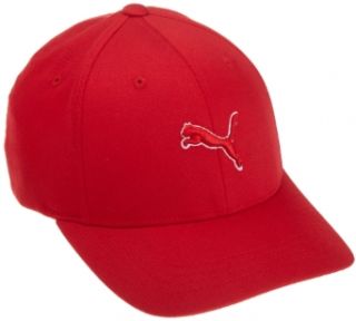 PUMA Apparel Mens Declawed Cap, Red/Red/White, One Size