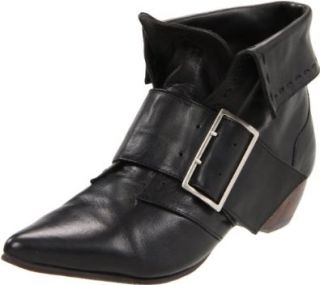  John Fluevog Womens Melissa Ankle Boot,Black Polis,6 M US: Shoes