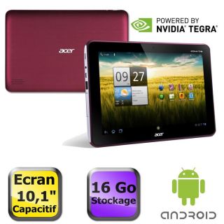 Acer Iconia Tab A200 16Go rouge   Achat / Vente TABLETTE TACTILE Acer