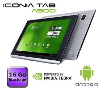 A500 16 Go   Achat / Vente TABLETTE TACTILE Acer Iconia Tab A500 16