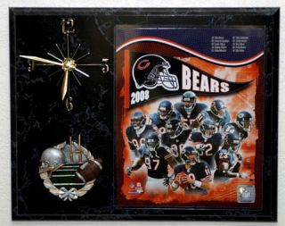 2008 Chicago Bears Picture Clock