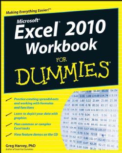 Excel 2010 Workbook for Dummies (Paperback)