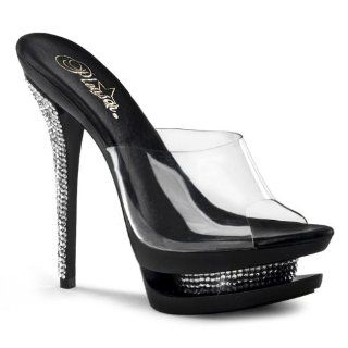 Shoes Rhinestone Platform Heel Black Gold Silver Womens Sexy Shoes