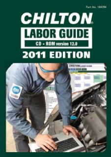 Chilton Labor Guide 2011 (CD ROM) Today $209.34