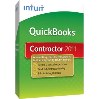 Intuit QuickBooks 2011 Premier Contractor