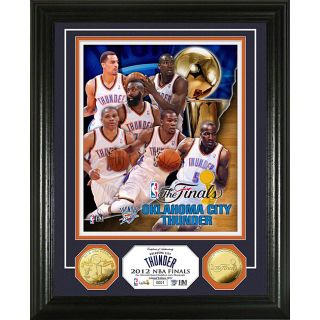Oklahoma City Thunder 2012 NBA Finals Team Force Gold Coin Photo Mint