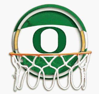 PTC Intl 03154 Oregon Ducks Neon Basketball Hoop Sports