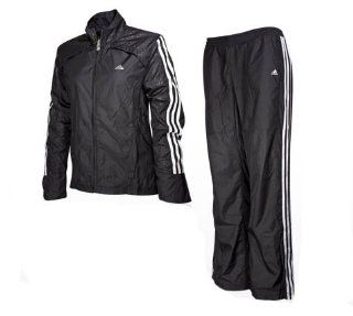 Adidas womens Climaproof 365 woven tracksuit Black White