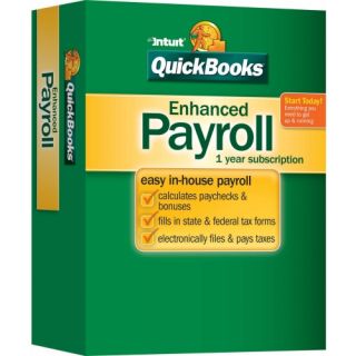 Intuit QuickBooks 2011 Enhanced Payroll