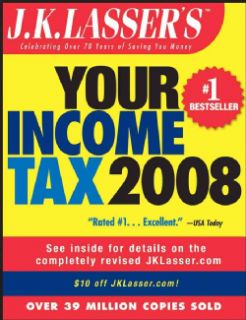 Lasser`s Your Income Tax 2008
