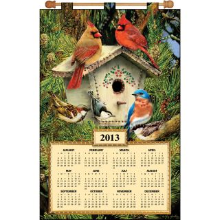Birdhouse 2013 Calendar Felt Applique Kit 16X24