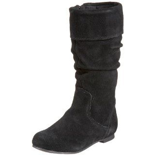Madden Toddler Sha T Slouch Boot,Black Suede,8 M US Toddler Shoes