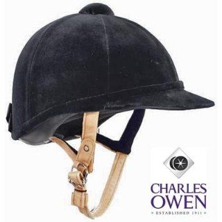 Charles Owen Wellington Classic Helmet Black, 6.3 8