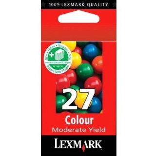 Lexmark n° 27 3 Couleurs (10NX227E)   Achat / Vente CARTOUCHE