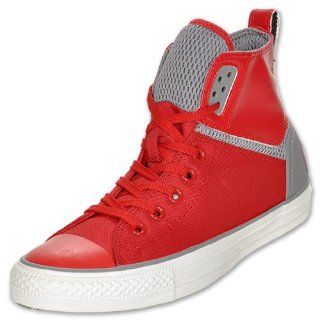 Chuck Taylor Extreme Mid Mens Athletic Casual Shoes, Red/Grey Shoes