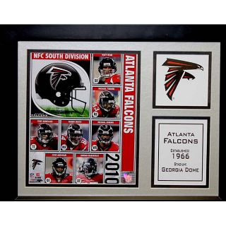 Atlanta Falcons 2010 Deluxe Stat Frame