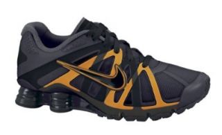  Nike Mens Shox Roadster Running Shoe Black/Orange Size 14: Shoes