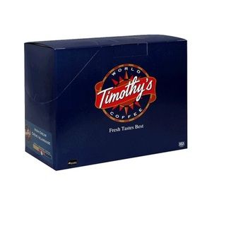 Timothys World Coffee Irish Cream Coffee K Cups for Keurig Brewers