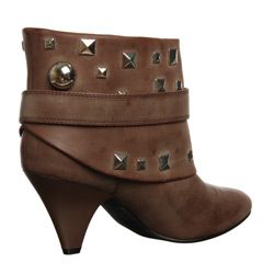 Bucco Womens 17 266 Studded and Belt Booties