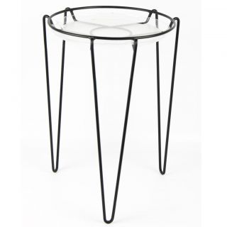 Delray Plant Stand, Black (18 Inches)