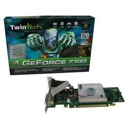 Twintech Carte graphique Nvidia GeForce 7100 GS 25   Achat / Vente