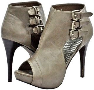 Anne Michelle Giovanni 52 Gray Women Platform Pumps, 7.5 M US: Shoes