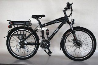 EG Bali 350 Electric Bicycle   Matte Super Black Sports
