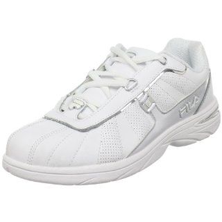 Fila Womens Eruptor Sneaker,White/White/Metallic Silver,5 M US: Shoes