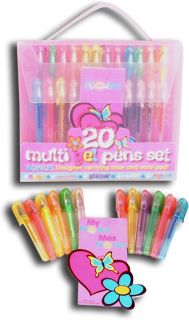 Scribblers 20 piece Multiple Gel Pen Set