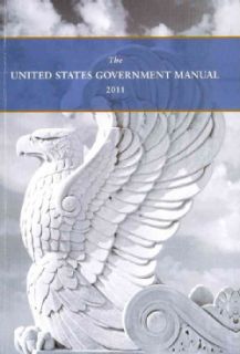 United States Government Manual 2010 2011 (Paperback)