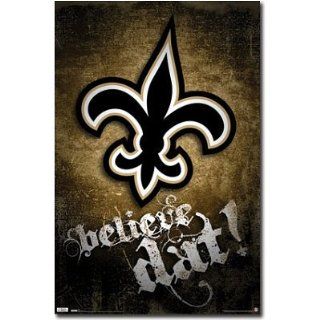 Trends New Orleans Saints Believe Dat Logo 22 X 34 Poster